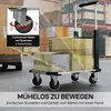 HOMCOM Plattformwagen Transportwagen Klappbar 150 kg mit Produktbild-Vorschau 6