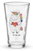 Mr. & Mrs. Panda Trinkglas Einhorn Herz - Transparent - Produktbild-Vorschau 1