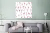 MuchoWow® Poster Flamingo - Rosa - Muster - Illustration Produktbild-Vorschau 5