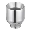 2.5 ''Einlass 4'' 5 " Lang Edelstahl Auspuff Spitze Doppel Produktbild-Vorschau 6