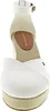 Tommy Hilfiger Flag Closed toe Mid Wedge Sandale Beige in Produktbild-Vorschau 4