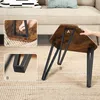 Vasagle 3er-Set Couchtische im Industriestil, braun, Produktbild-Vorschau 5