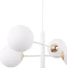 Lampe à suspendre Vicenza blanc-doré 4 flammes avec Voir les images du produit 5
