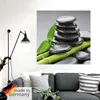 ARTland Wandbild, selbstklebend Basalt Steine und Bambus Produktbild-Vorschau 5