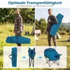 COSTWAY, skladacia kempingová stolička XXL, nosnosť 225 kg, Náhľad obrázku produktu 7