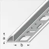 alfer Viertelkreisprofil Aluminium eloxiert silber Produktbild-Vorschau 2
