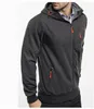 Herren Slim Fit Cardigan Mit ReißVerschluss Zipper Produktbild-Vorschau 3