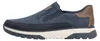 Scarpe da uomo Rieker, mocassini, blu, casual Anteprima dell’immagine prodotto 5