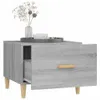 vidaXL Couchtische 2 Stk. Grau Sonoma 50x50x40 cm Produktbild-Vorschau 4