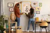 MG Design Gelb Bilderrahmen 48 x 68 cm - Aus echtem Holz Produktbild-Vorschau 3