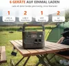 Jackery E1000 v2 Tragbare Powerstation mit 100W Solarpanel Produktbild-Vorschau 6