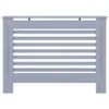 vidaXL Rivestimento per radiatori antracite 112x19x81,5 cm Anteprima dell’immagine prodotto 3