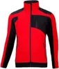 Fleece-Sweatshirt Mit Verstärkungen, Rot-Schwarz, "2Xl", Produktbild-Vorschau 5