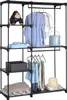 SONGMICS Kleiderschrank mit Kleiderstangen 112 x 43 x 165 Produktbild-Vorschau 2