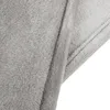 A close-up view of a folded gray blanket. Produktbild-Vorschau