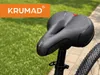 KRUMAD fietszadel met vering, comfortabel fietszadel, met Productafbeelding-voorbeeld 2