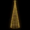 vidaXL Albero di Natale a LED con punte a terra 570 LED Anteprima dell’immagine prodotto 8
