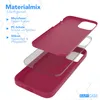 An exploded view of a phone case showing its layered construction and materials. Produktbild-Vorschau