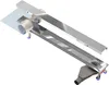 NORDONA Hochglanz Edelstahl Duschrinne 100cm Ablauf Produktbild-Vorschau 1
