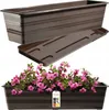 KADAX Bac à fleurs avec soucoupe "Cati", en plastique, pot Voir les images du produit 1