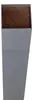Belladoor | 1,90 m | Silber 190 cm Zaunbohlenpfosten Produktbild-Vorschau 3