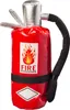 Feuerlöscher Handtasche mit Reißverschluss Rot für Damen Produktbild-Vorschau 2