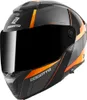 Kask Bogotto FF404 Ezion flip-up, czarny mat/pomarańczowy, Podgląd zdjęcia produktu 2