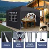 XINZI Pavillon pliant 3x3 Pavillon de jardin, hauteur Voir les images du produit 6