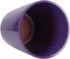 A close-up, angled view of a violet ceramic flower pot. Produktbild-Vorschau