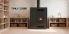 Pelletofen THUNDER ARIA-BLACK 11 kW Schwarz mit WLAN Produktbild-Vorschau 12