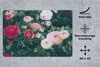 MuchoWow® Schreibtischunterlage Blumen - Blätter - Rosa Produktbild-Vorschau 2