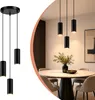 Lampada a sospensione moderna, rotonda, con 3 luci, lampada Anteprima dell’immagine prodotto 1