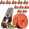 10 Stück Spanngurte mit Ratsche Zurrgurt 6m 1000kg 1-tlg Produktbild-Vorschau 1