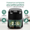 Friteuse à air chaud Emerio – 1000 W – 2,2 litres – Voir les images du produit 4