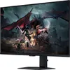 A fantasy scene with a dragon and a warrior on a computer monitor. Produktbild-Vorschau