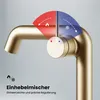 EMKE Einhebel-Waschtischarmatur, Badarmaturen 222x200x76mm  Produktbild-Vorschau 4