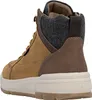 A rear view of a brown men's boot. Produktbild-Vorschau