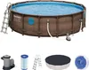 Bestway Power Steel™ Frame Pool Komplett-Set, rund, Produktbild-Vorschau 43