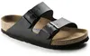 Birkenstock Arizona Herren-Pantoletten in Schwarz – schmale Produktbild-Vorschau 1