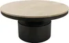 PTMD - Bregt Couchtisch - Beige - 90x90x45cm Produktbild-Vorschau 1