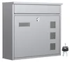 Cassetta postale Wiltec V12 color argento 360 x 105 x 315 Anteprima dell’immagine prodotto 8