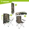 Trizand 27518 Klappbarer Angelsessel mit Sonnendach Produktbild-Vorschau 6