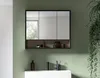 Bagno spiegelkast 3 spiegeldeuren lichtgrijs, crèmekleurig. Anteprima dell’immagine prodotto 10