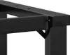 vidaXL Nohy konferenčného stolíka O-rám 80x40x43 cm oceľ Náhľad obrázku produktu 6