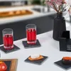 Relaxdays Schiefer Untersetzer 8er Set, mit Bambus Box, Produktbild-Vorschau 3