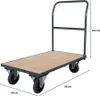 Profi Plattformwagen | HxBxT 102x60x98cm | Traglast 450kg | Produktbild-Vorschau 4