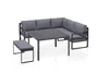 KETTLER Ocean Casual Dining Eckset inkl. Kissen, anthrazit/ Produktbild-Vorschau 1