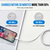 USB-C Schnellladekabel 1M/2M - USB-A zu USB-C oder Typ-C zu Produktbild-Vorschau 6
