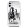 MuchoWow® Handyhülle Schutzhülle Hülle für iPhone 11 Pferde Produktbild-Vorschau 1