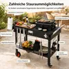 KOMFOTTEU Grillwagen Outdoor 82 x 46 cm, klappbarer Produktbild-Vorschau 5